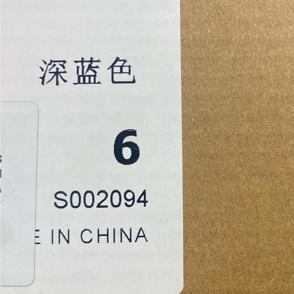 Rilista Open Toe Block Heel Knit Slip On Breathable Blue Slide Sandal Si… - Picture 11 of 12